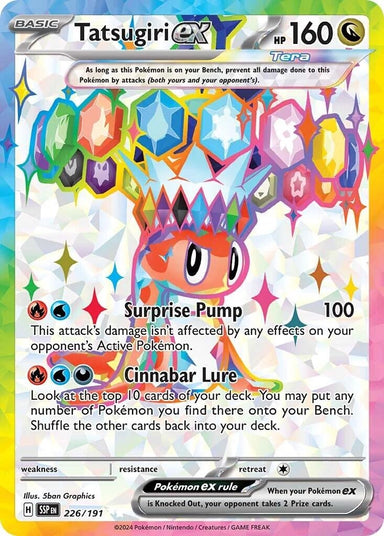Image for Tatsugiri ex (226/191) (SV08: Surging Sparks) (SSP) - Pokemon
