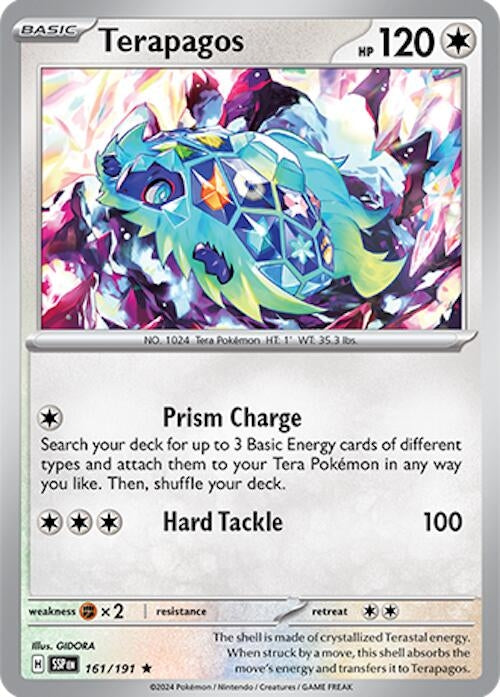 Image for Terapagos (161/191) (SV08: Surging Sparks) (SSP) - Pokemon