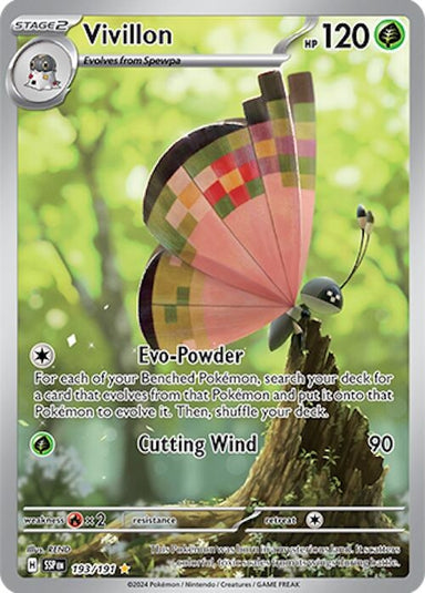 Image for Vivillon (193/191) (SSP) - Pokemon