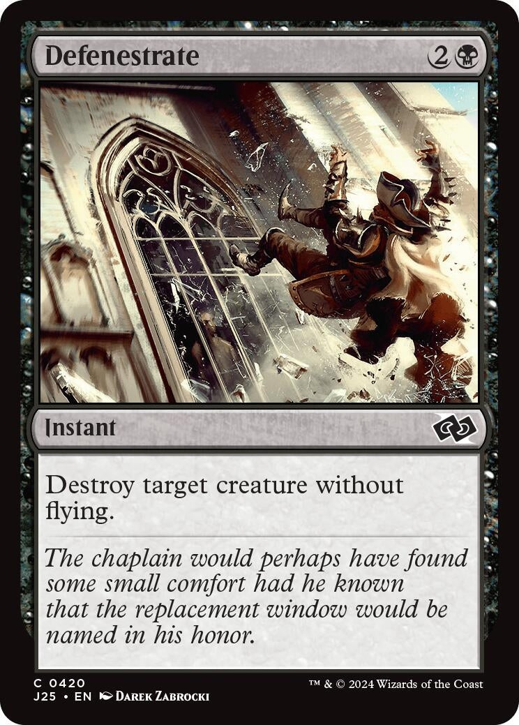 Image for Defenestrate (420) - Magic: The Gathering
