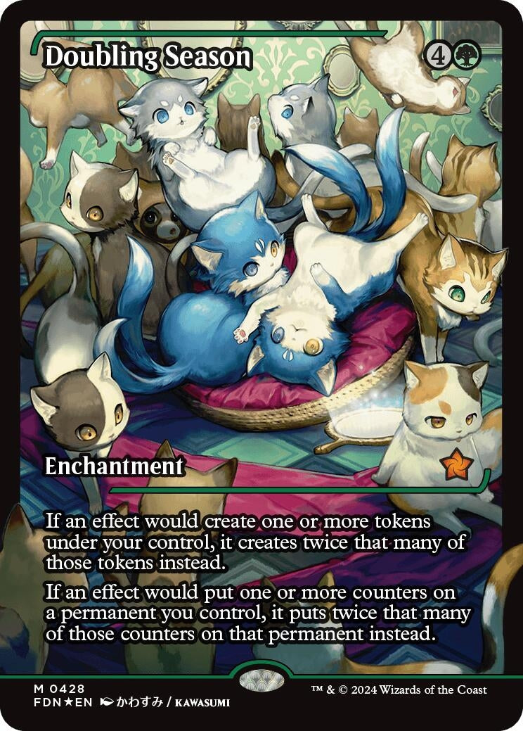 Image for Doubling Season (Showcase) (428) (Foundations) - Magic: The Gathering