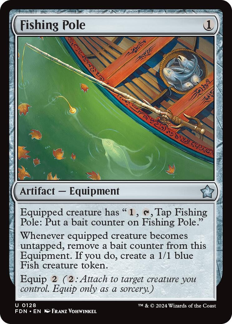 Image for Fishing Pole (128) (Foundations) - Magic: The Gathering