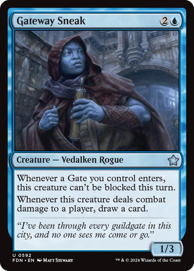 Image for Gateway Sneak (592) (Foundations) - Magic: The Gathering