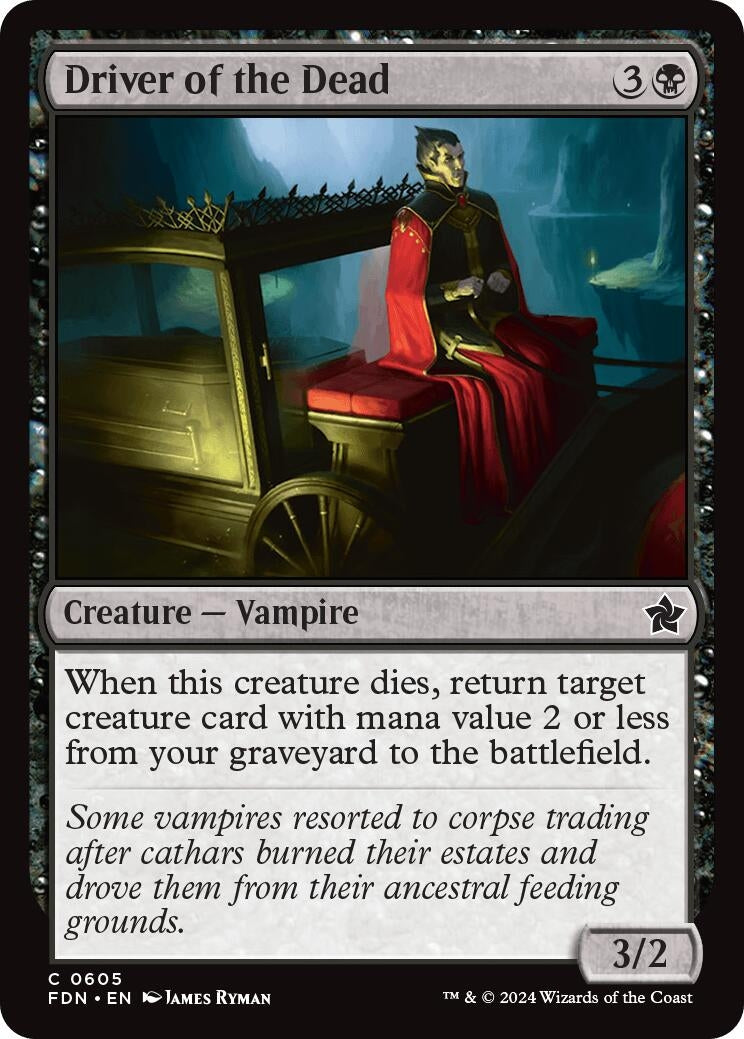 Image for Driver of the Dead (605) (Foundations) - Magic: The Gathering