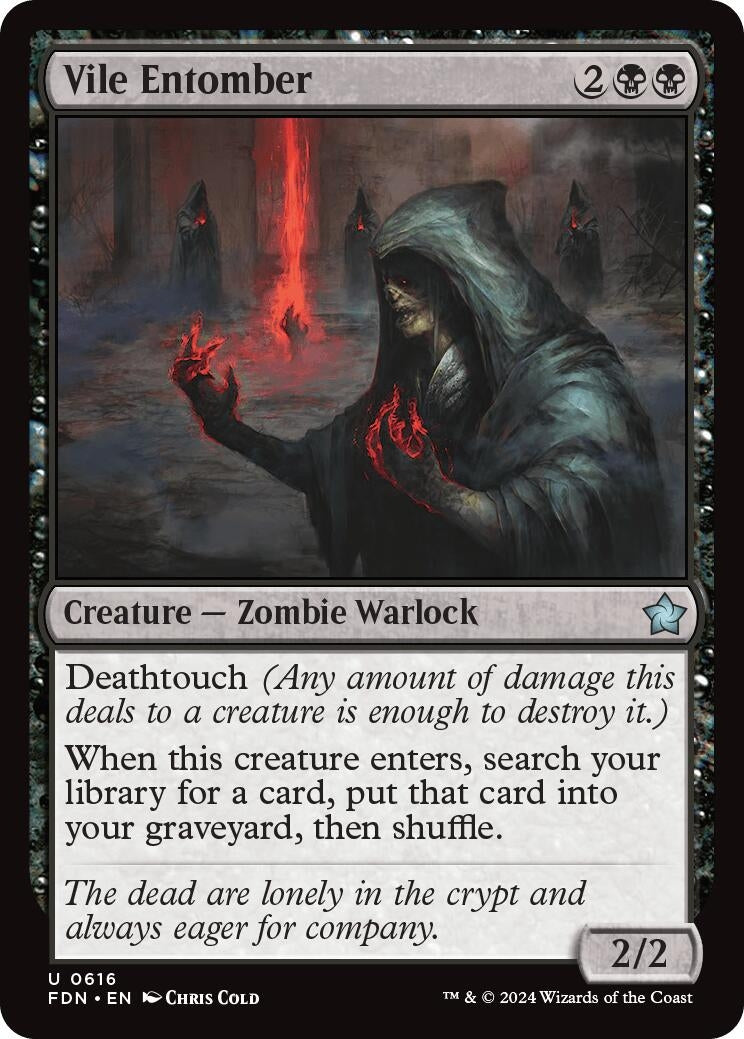 Image for Vile Entomber (616) (Foundations) - Magic: The Gathering