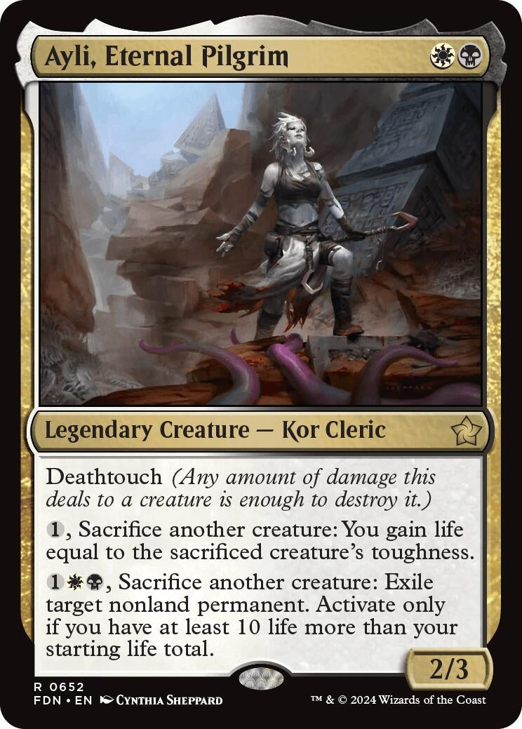 Image for Ayli, Eternal Pilgrim (652) (Foundations) - Magic: The Gathering