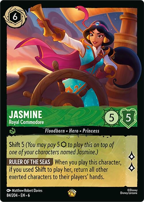 Jasmine - Royal Commodore (84/204) (Azurite Sea)