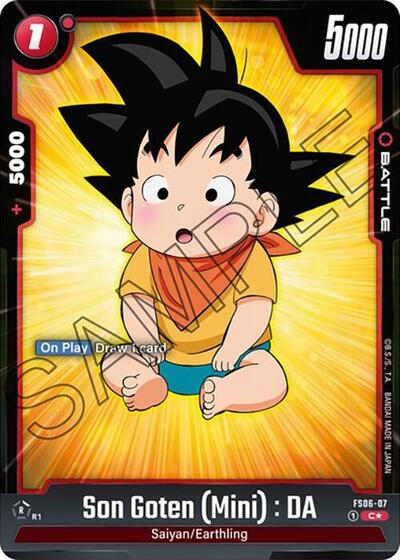 Son Goten (Mini) : DA (Bonus Pack Alternate Art) FS06-07