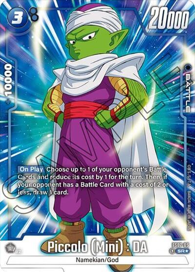 Piccolo (Mini) : DA (Bonus Pack Alternate Art) FS07-05