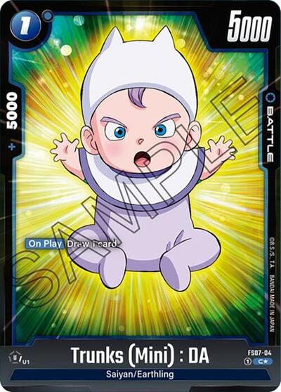 Trunks (Mini) : DA (Bonus Pack Alternate Art) FS07-04