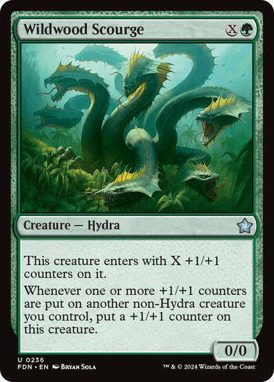 Image for Wildwood Scourge (236) (Foundations) - Magic: The Gathering