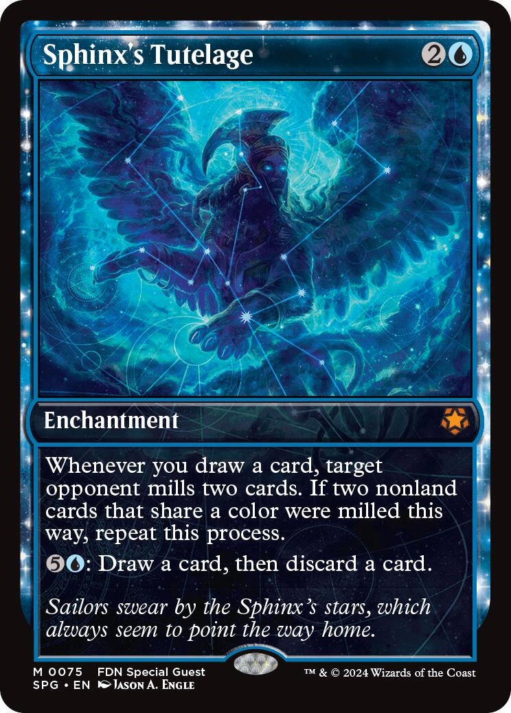 Image for Sphinx's Tutelage (Showcase) (75) (Special Guests) - Magic: The Gathering