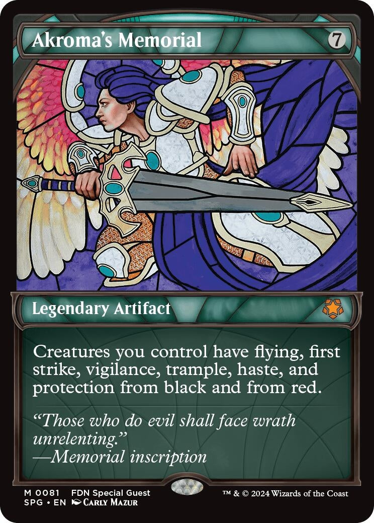 Image for Akroma's Memorial (Showcase) (81) (Special Guests) - Magic: The Gathering