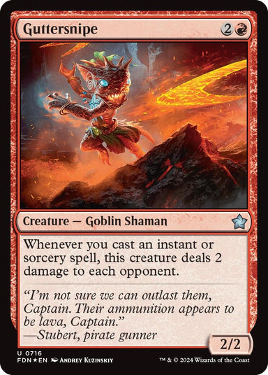Image for Guttersnipe (716) (Foundations) - Magic: The Gathering