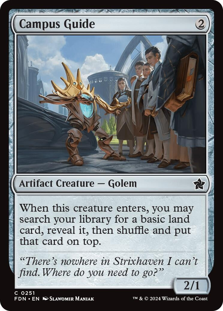 Image for Campus Guide (251) (Foundations) - Magic: The Gathering