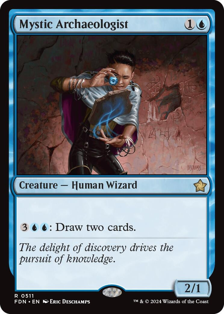 Image for Mystic Archaeologist (511) (Foundations) - Magic: The Gathering