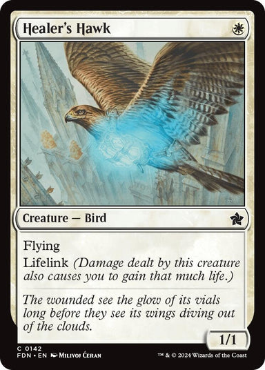 Image for Healer's Hawk (142) (Foundations) - Magic: The Gathering