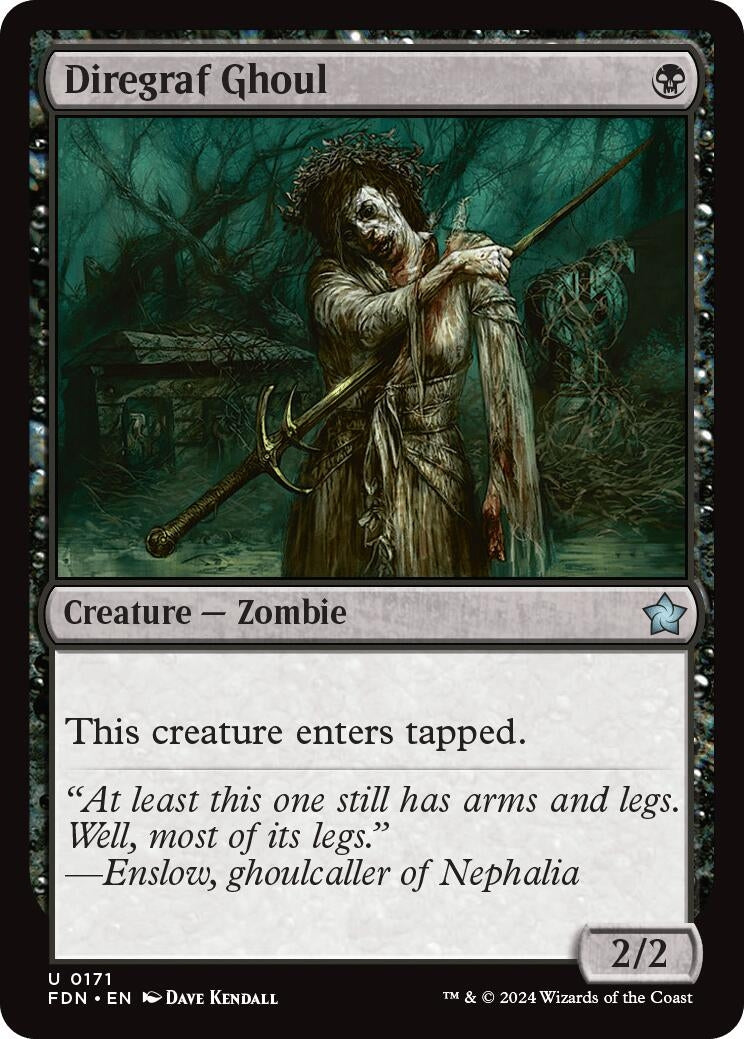 Image for Diregraf Ghoul (171) (Foundations) - Magic: The Gathering