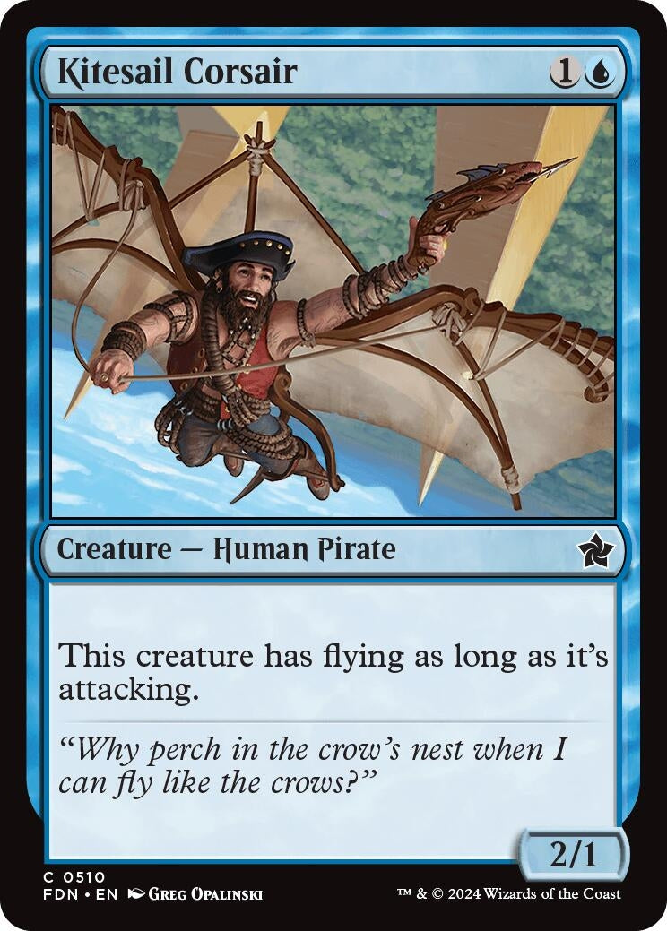 Image for Kitesail Corsair (510) (Foundations) - Magic: The Gathering