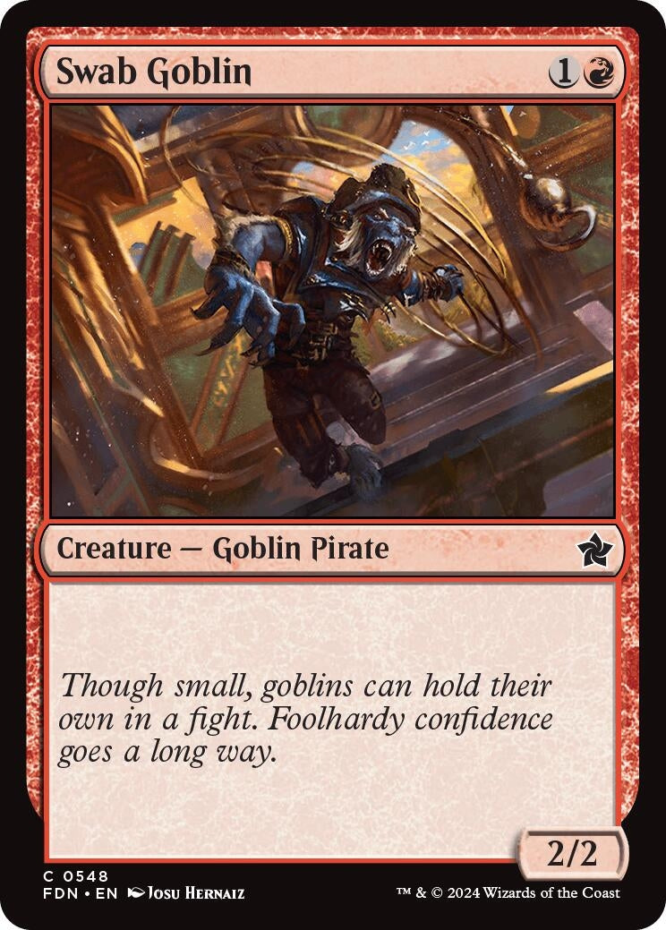 Image for Swab Goblin (548) (Foundations) - Magic: The Gathering