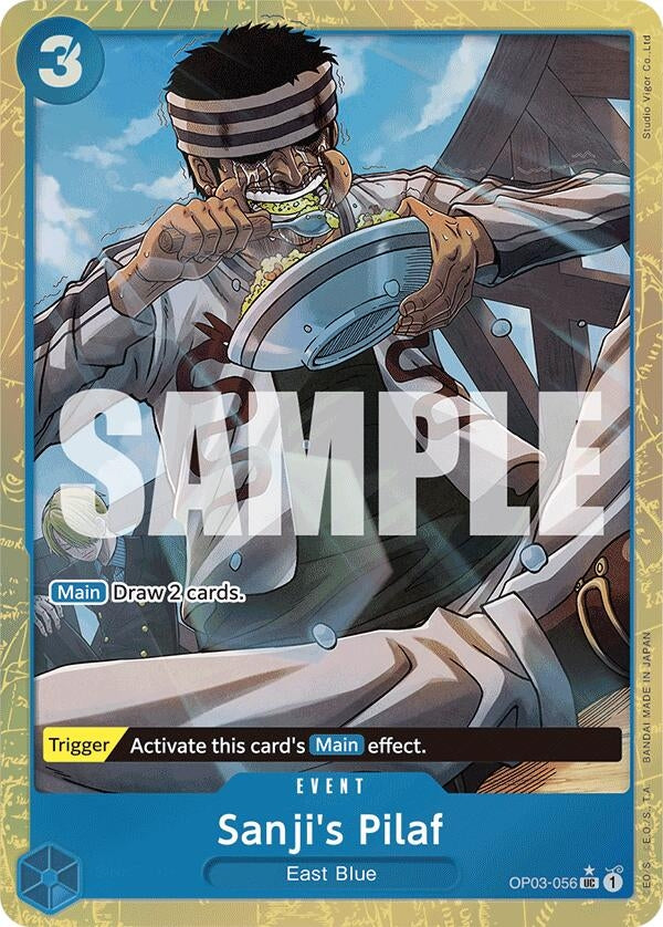 Sanji's Pilaf (Alternate Art) (OP03-056) (Premium Booster -The Best-)