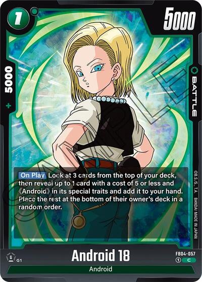 Android 18 FB04-057