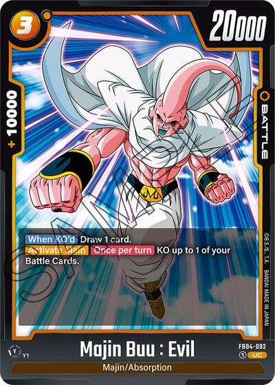 Majin Buu : Evil  FB04-092