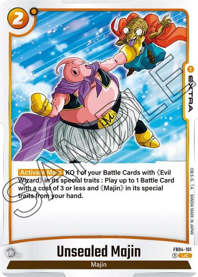 Unsealed Majin FB04-101