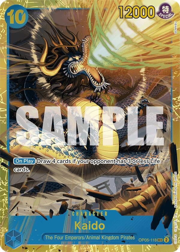 Kaido (OP05-118) (Reprint) (OP05-118) (Premium Booster -The Best-)