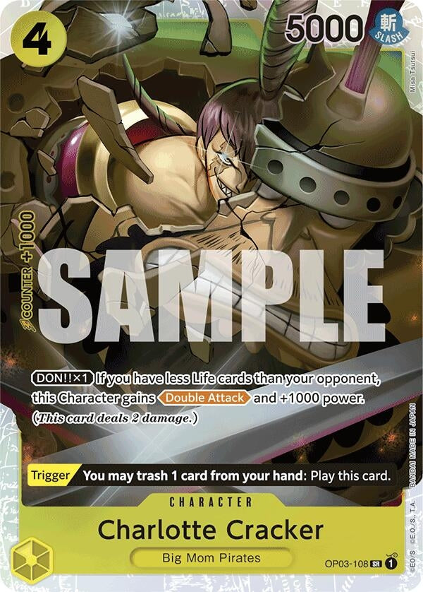 Charlotte Cracker (Reprint) (OP03-108) (Premium Booster -The Best-)