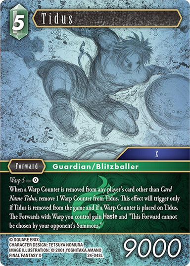 Image for Tidus (24-048L) (24) - Final Fantasy TCG