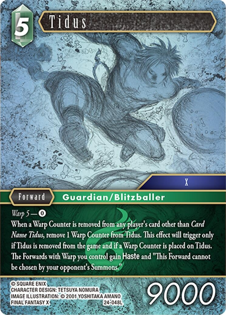 Image for Tidus (24-048L) (24) - Final Fantasy TCG