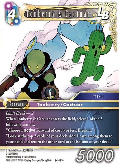 Tonberry & Cactuar LB 24-125H