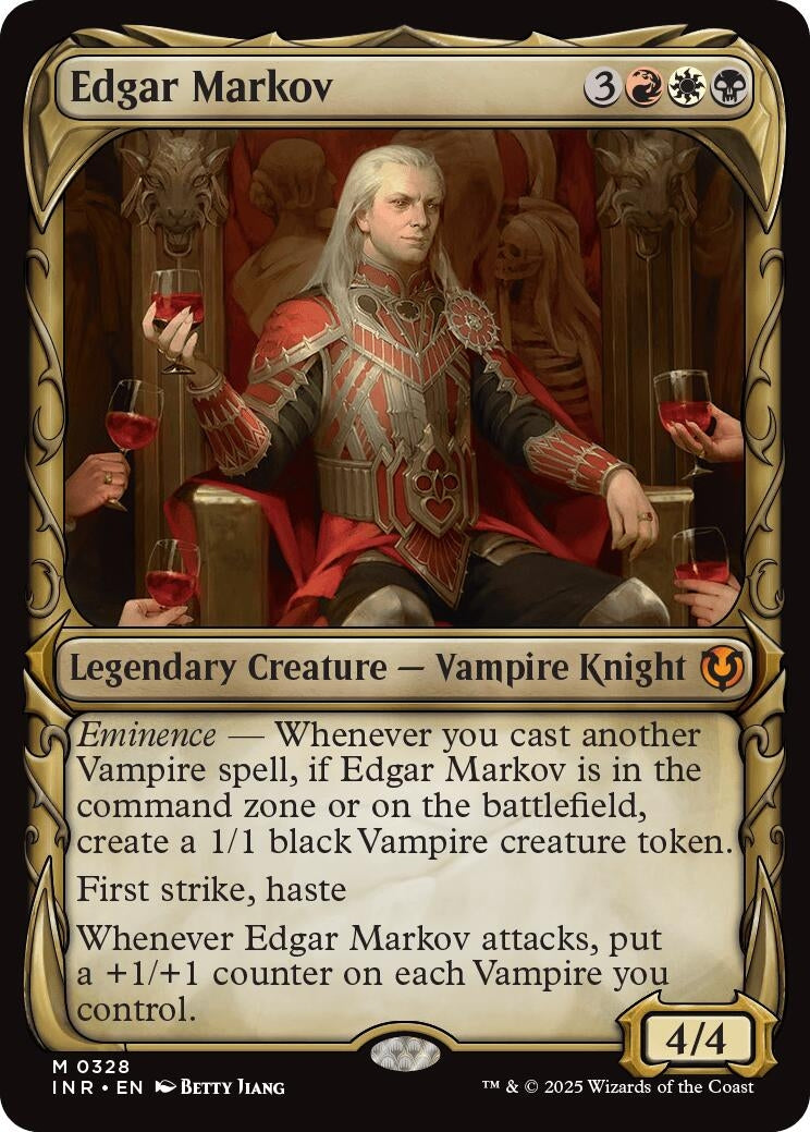 Image for Edgar Markov (Showcase) (328) (Innistrad Remastered) (INR) - Magic: The Gathering