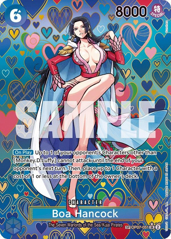 Image for Boa Hancock (SP) (OP07-051) (Emperors in the New World) (OP09) - One Piece Card Game