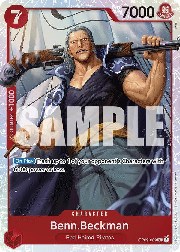 Image for Benn.Beckman (OP09-009) (Emperors in the New World) (OP09) - One Piece Card Game