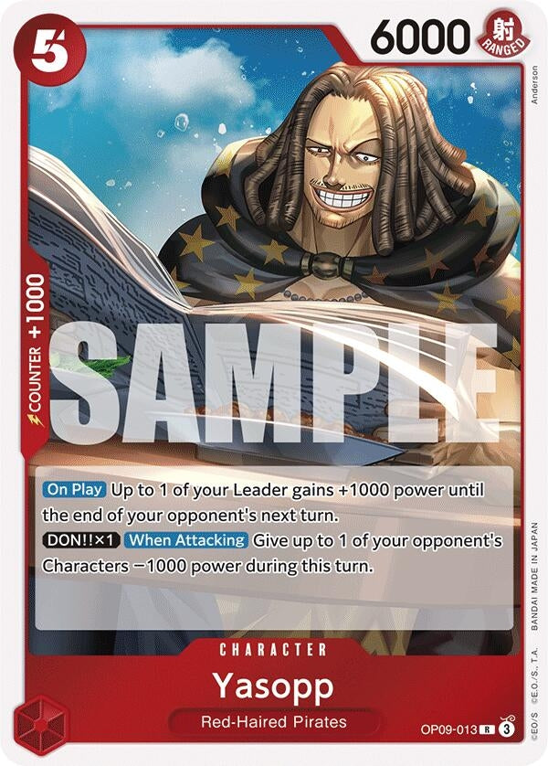 Image for Yasopp (OP09-013) (Emperors in the New World) (OP09) - One Piece Card Game