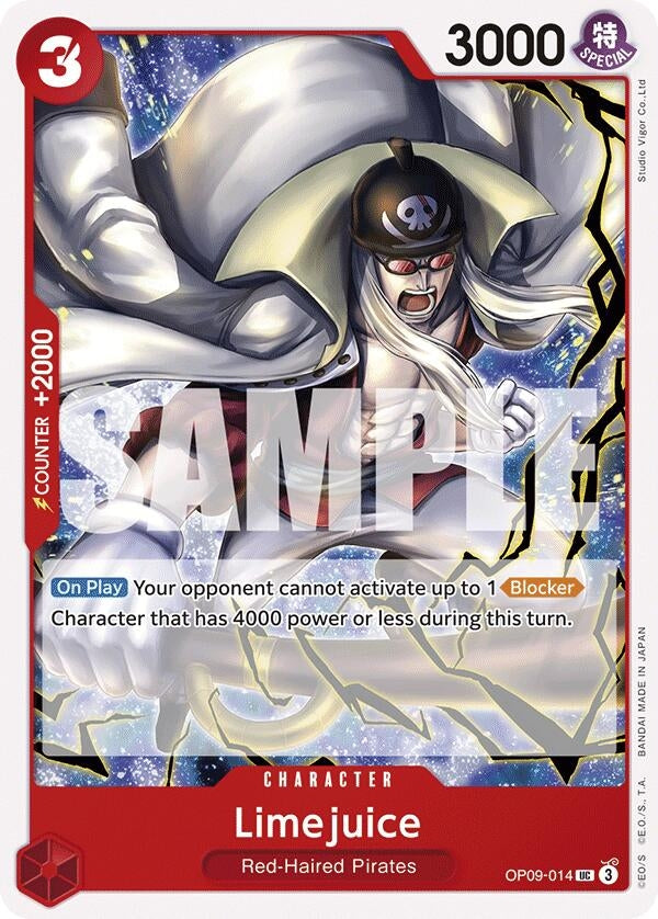 Image for Limejuice (OP09-014) (Emperors in the New World) (OP09) - One Piece Card Game