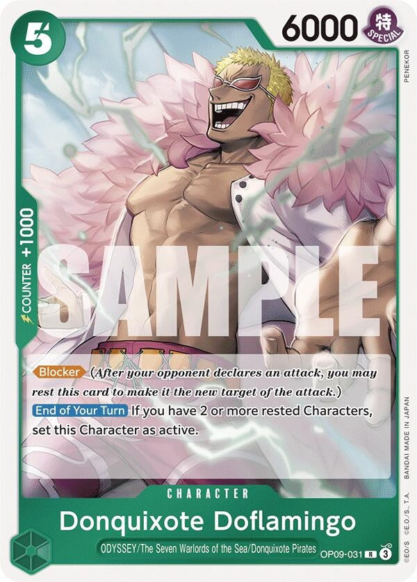 Image for Donquixote Doflamingo (OP09-031) (Emperors in the New World) (OP09) - One Piece Card Game