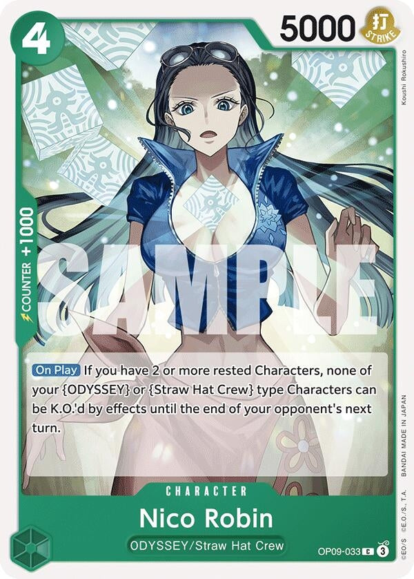 Image for Nico Robin (033) (OP09-033) (Emperors in the New World) (OP09) - One Piece Card Game