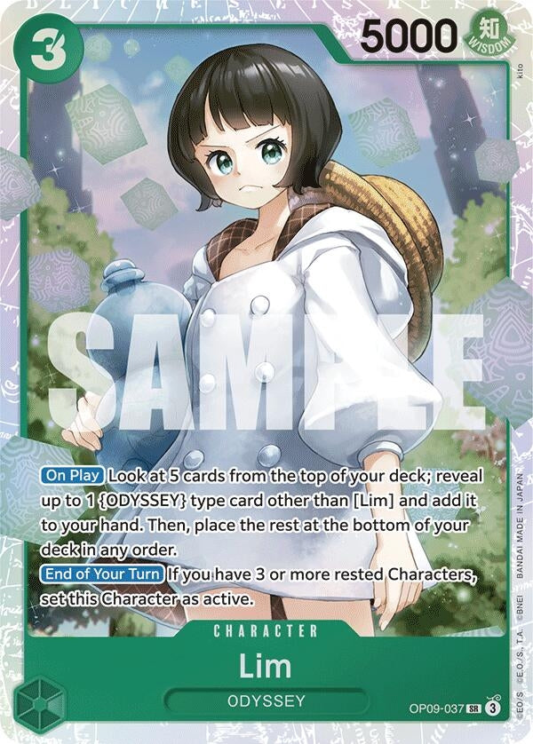 Image for Lim (037) (OP09-037) (Emperors in the New World) (OP09) - One Piece Card Game