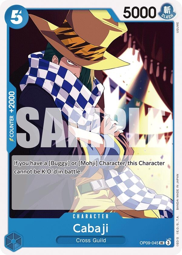 Image for Cabaji (OP09-045) (Emperors in the New World) (OP09) - One Piece Card Game