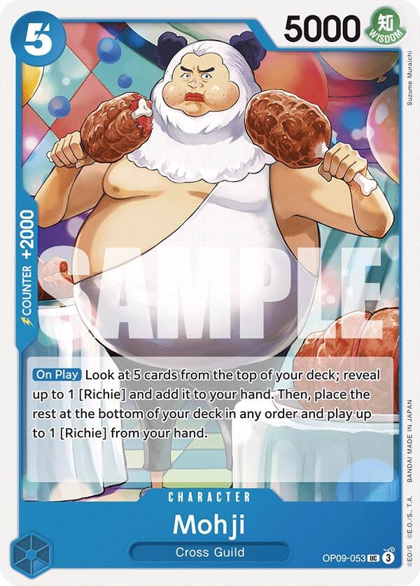 Image for Mohji (OP09-053) (Emperors in the New World) (OP09) - One Piece Card Game