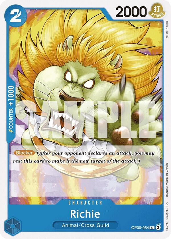 Image for Richie (OP09-054) (Emperors in the New World) (OP09) - One Piece Card Game