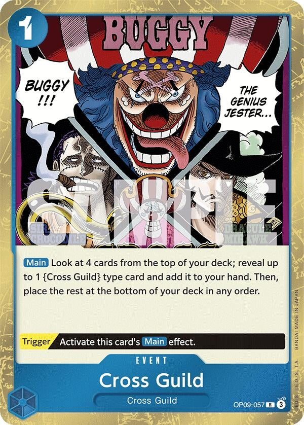 Image for Cross Guild (OP09-057) (Emperors in the New World) (OP09) - One Piece Card Game
