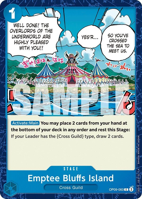 Image for Emptee Bluffs Island (OP09-060) (Emperors in the New World) (OP09) - One Piece Card Game