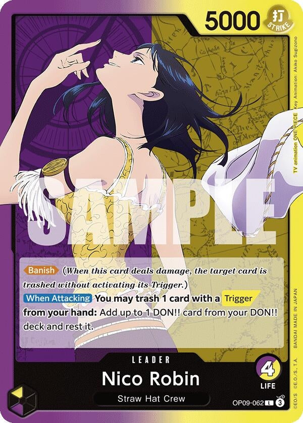 Image for Nico Robin (062) (OP09-062) (Emperors in the New World) (OP09) - One Piece Card Game
