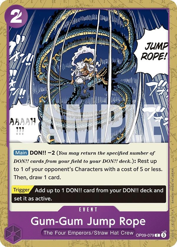Image for Gum-Gum Jump Rope (OP09-079) (Emperors in the New World) (OP09) - One Piece Card Game