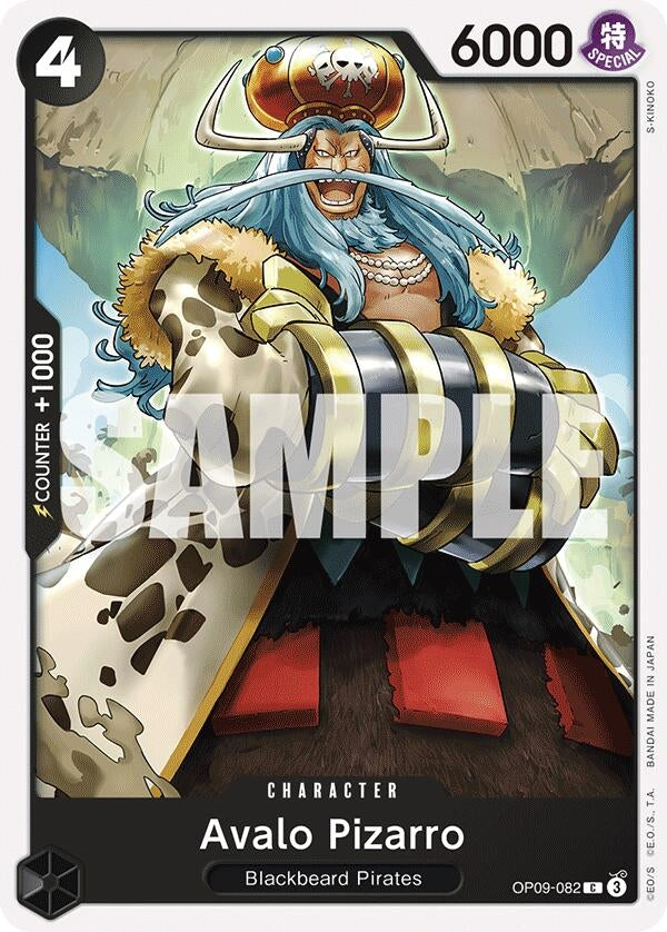 Image for Avalo Pizarro (OP09-082) (Emperors in the New World) (OP09) - One Piece Card Game