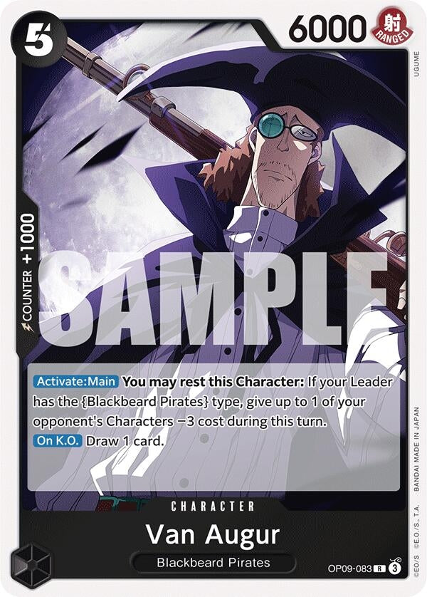 Image for Van Augur (OP09-083) (Emperors in the New World) (OP09) - One Piece Card Game